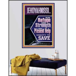 JEHOVAH NISSI A VERY PRESENT HELP  Eternal Power Picture  GWPEACE11886  "12X14"
