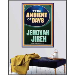 THE ANCIENT OF DAYS JEHOVAH JIREH  Unique Scriptural Picture  GWPEACE11909  "12X14"