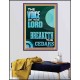THE VOICE OF THE LORD BREAKETH THE CEDARS  Scriptural Décor Poster  GWPEACE11979  