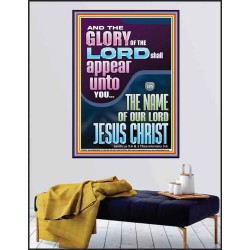 THE GLORY OF THE LORD SHALL APPEAR UNTO YOU  Contemporary Christian Wall Art  GWPEACE12001  "12X14"