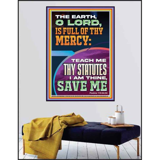 I AM THINE SAVE ME O LORD  Scripture Art Prints  GWPEACE12206  