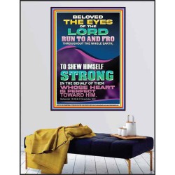 THE EYES OF THE LORD  Righteous Living Christian Poster  GWPEACE12233  "12X14"