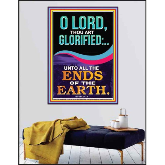 O LORD THOU ART GLORIFIED  Sciptural Décor  GWPEACE12292  