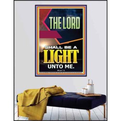 BE A LIGHT UNTO ME  Bible Verse Poster  GWPEACE12294  "12X14"