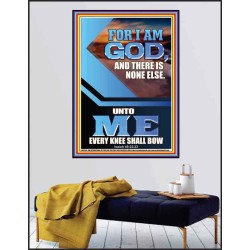 UNTO ME EVERY KNEE SHALL BOW  Custom Wall Scriptural Art  GWPEACE12312  "12X14"