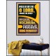 WHO IS LIKE UNTO THEE O LORD DOING WONDERS  Ultimate Inspirational Wall Art Poster  GWPEACE12585  