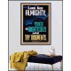 LORD GOD ALMIGHTY TRUE AND RIGHTEOUS ARE THY JUDGMENTS  Ultimate Inspirational Wall Art Poster  GWPEACE12661  