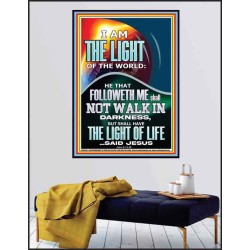 HAVE THE LIGHT OF LIFE  Scriptural Décor  GWPEACE13004  "12X14"