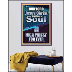 ACHOR OF THE SOUL JESUS CHRIST  Sanctuary Wall Poster  GWPEACE9998  "12X14"