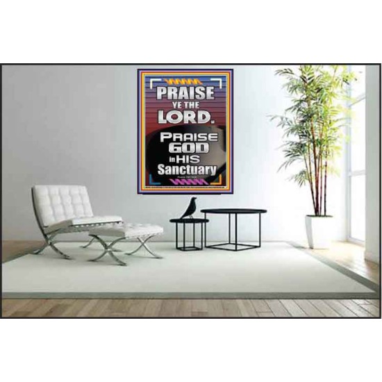 PRAISE GOD IN HIS SANCTUARY  Art & Wall Décor  GWPEACE10061  