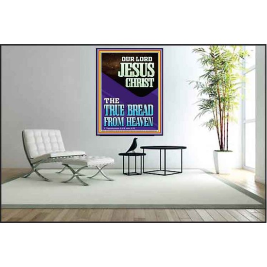 OUR LORD JESUS CHRIST THE TRUE BREAD FROM HEAVEN  Church Poster  GWPEACE11950  