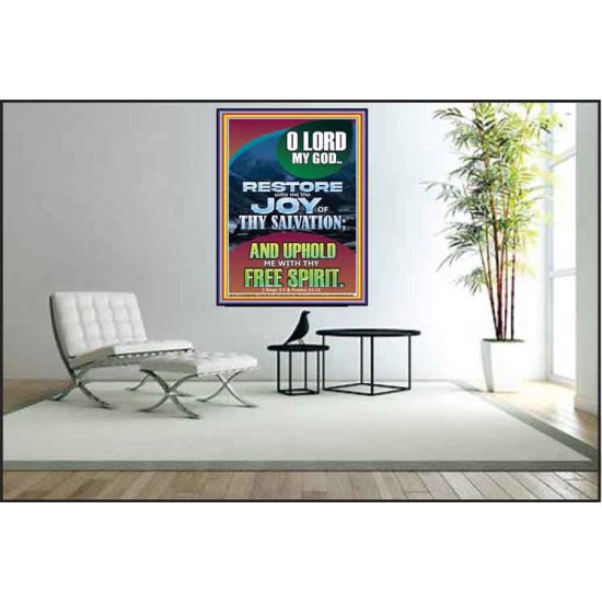 THE JOY OF SALVATION  Bible Verse Poster  GWPEACE11984  