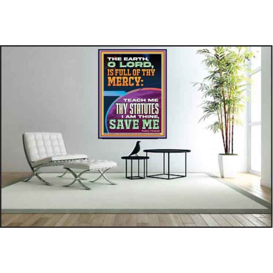 I AM THINE SAVE ME O LORD  Scripture Art Prints  GWPEACE12206  