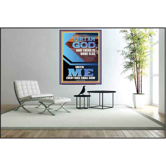 UNTO ME EVERY KNEE SHALL BOW  Custom Wall Scriptural Art  GWPEACE12312  