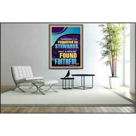 BE FOUND FAITHFUL  Sanctuary Wall Poster  GWPEACE12651  