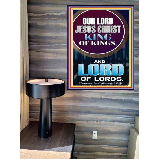 JESUS CHRIST - KING OF KINGS LORD OF LORDS   Bathroom Wall Art  GWPEACE10047  