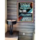 THE LORD GLORY IS ABOVE EARTH AND HEAVEN  Encouraging Bible Verses Poster  GWPEACE11776  