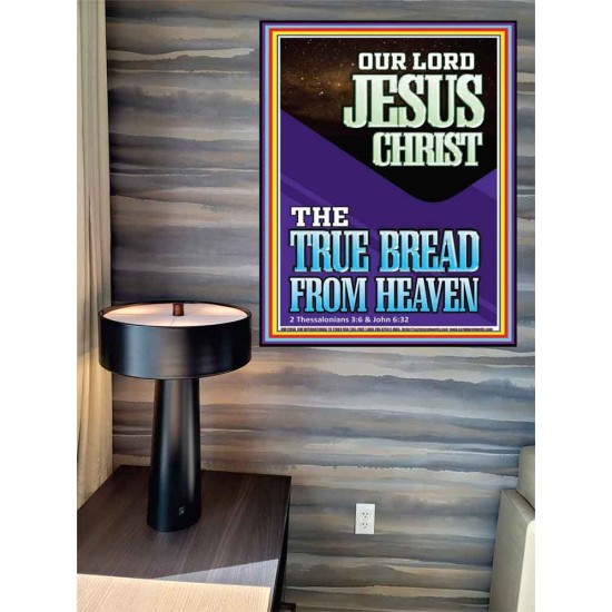 OUR LORD JESUS CHRIST THE TRUE BREAD FROM HEAVEN  Church Poster  GWPEACE11950  