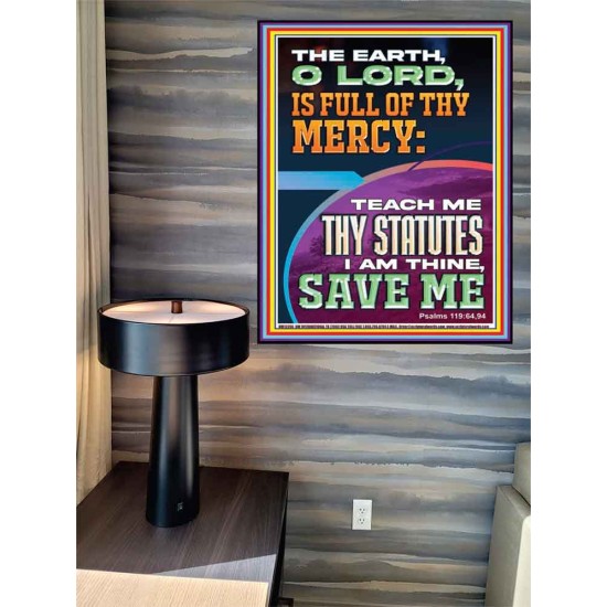 I AM THINE SAVE ME O LORD  Scripture Art Prints  GWPEACE12206  