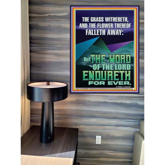 THE WORD OF THE LORD ENDURETH FOR EVER  Ultimate Power Poster  GWPEACE12428  