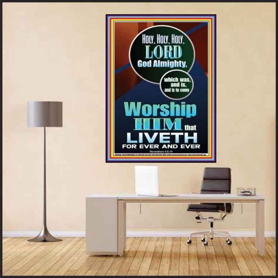 HOLY HOLY HOLY LORD GOD ALMIGHTY  Home Art Poster  GWPEACE10036  