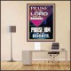 PRAISE HIM IN THE HEIGHTS  Kitchen Wall Art Poster  GWPEACE10050  