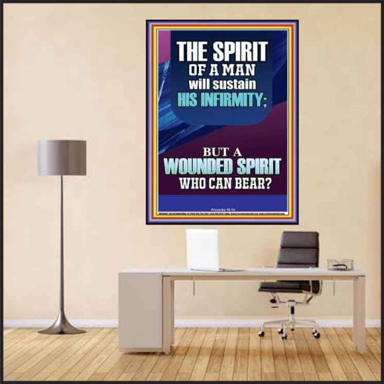 THE SPIRIT OF A MAN   Office Wall Poster  GWPEACE10068  