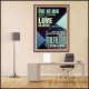 OWE NO MAN ANY THING BUT TO LOVE ONE ANOTHER  Bible Verse for Home Poster  GWPEACE11871  