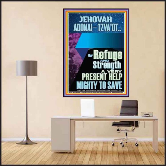 JEHOVAH ADONAI-TZVA'OT LORD OF HOSTS AND EVER PRESENT HELP  Church Picture  GWPEACE11887  