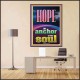 HOPE AN ANCHOR OF THE SOUL  Scripture Poster Signs  GWPEACE11987  