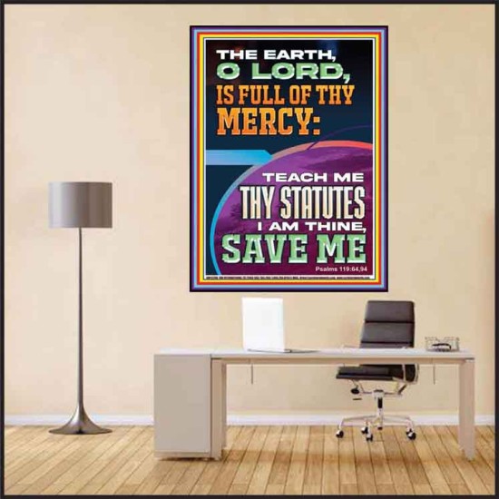 I AM THINE SAVE ME O LORD  Scripture Art Prints  GWPEACE12206  