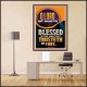 BLESSED IS THE MAN THAT TRUSTETH IN THEE  Scripture Art Prints Poster  GWPEACE12282  