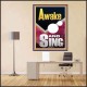 AWAKE AND SING  Bible Verse Poster  GWPEACE12293  