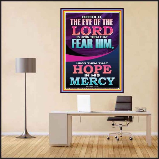 THEY THAT HOPE IN HIS MERCY  Unique Scriptural ArtWork  GWPEACE12332  