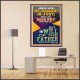 I SEEK NOT MINE OWN WILL BUT THE WILL OF THE FATHER  Inspirational Bible Verse Poster  GWPEACE12385  