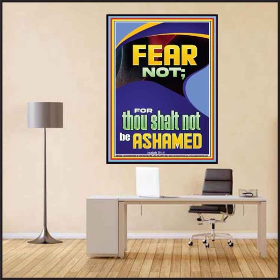 FEAR NOT FOR THOU SHALT NOT BE ASHAMED  Children Room  GWPEACE12668  