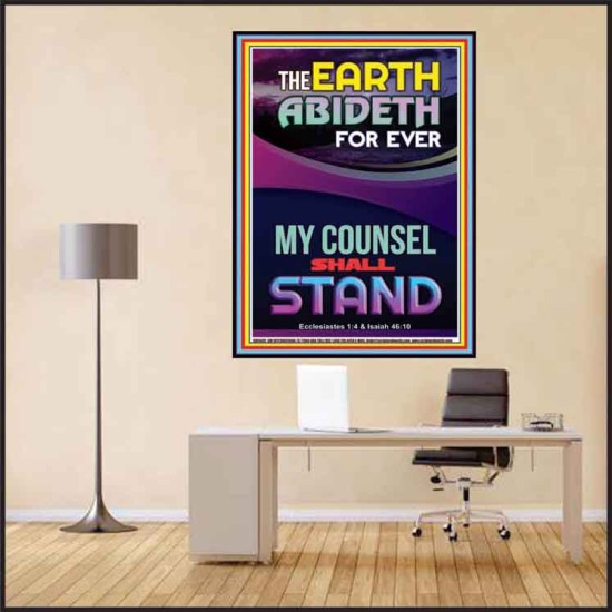 THE EARTH ABIDETH FOR EVER  Ultimate Power Poster  GWPEACE9389  