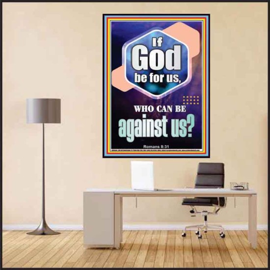 WHO CAN BE AGAINST US  Eternal Power Poster  GWPEACE9860  