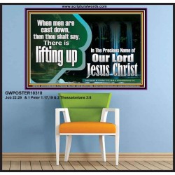 YOU ARE LIFTED UP IN CHRIST JESUS  Custom Christian Artwork Poster  GWPOSTER10310  "36x24"
