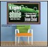 THE LIGHT SHINE UPON THEE  Custom Wall Décor  GWPOSTER10314  "36x24"