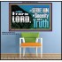 SERVE THE LORD IN SINCERITY AND TRUTH  Custom Inspiration Bible Verse Poster  GWPOSTER10322  "36x24"