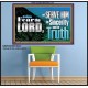SERVE THE LORD IN SINCERITY AND TRUTH  Custom Inspiration Bible Verse Poster  GWPOSTER10322  