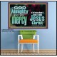 GOD ALMIGHTY GIVES YOU MERCY  Bible Verse for Home Poster  GWPOSTER10332  