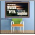 WATCH AND PRAY BRETHREN  Bible Verses Poster Art  GWPOSTER10335  "36x24"