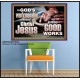 BE GOD'S WORKMANSHIP UNTO GOOD WORKS  Bible Verse Wall Art  GWPOSTER10342  
