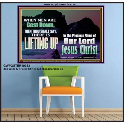 THOU SHALL SAY LIFTING UP  Ultimate Inspirational Wall Art Picture  GWPOSTER10353  "36x24"