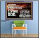 TURN FROM THESE VANITIES TO THE LIVING GOD JEHOVAH  Unique Scriptural Poster  GWPOSTER10363  