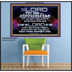 CIRCUMCISE THY HEART LOVE THE LORD THY GOD  Eternal Power Poster  GWPOSTER10367  "36x24"