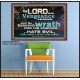 HATE EVIL YOU WHO LOVE THE LORD  Children Room Wall Poster  GWPOSTER10378  