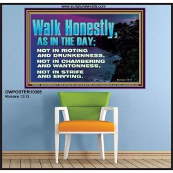 WALK HONESTLY ALL THE TIME  Eternal Power Picture  GWPOSTER10385  "36x24"